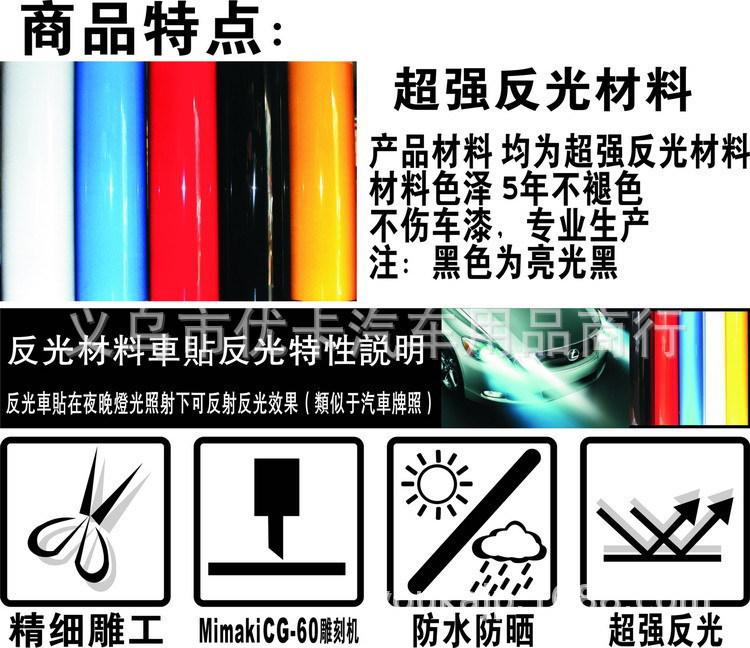 反光贴纸说明