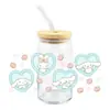 Sanrio coolometi UV DTF transferencia cristal transparente pegatinas impermeable resistente a rayones caricatura al por mayor transfronterizo