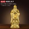 Estátua de Bronze de Confúcio, Estátua de Confúcio, Presente para o Dia do Professor, Artesanato para Sala de Estudo, Decoração de Mesa para Escritório