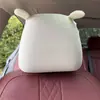 Capa de Encosto de Cabeça de Carro Desenho Animado Fofo Capa de Encosto de Cabeça de Carro Capa de Almofada Lombar de Carro Almofada de Carro Macia de Pelúcia Capa de Travesseiro de Pescoço