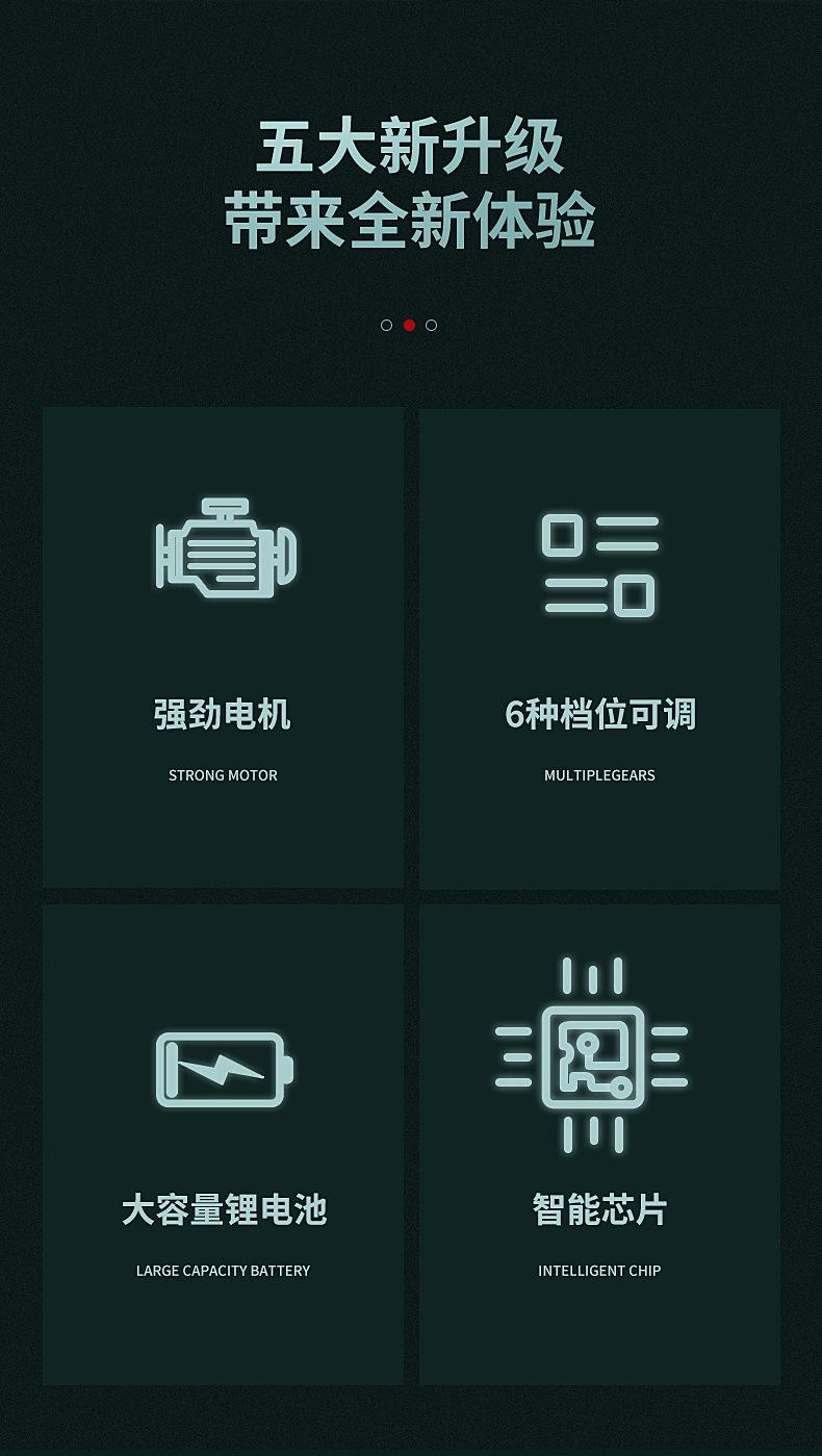 掌心迷你筋膜枪 按摩器 肌肉冲击放松筋膜枪 电动按