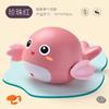 Transfronterizo nuevo TikTok mismo estilo juguetes para niños juguetes de baño para bebés jugar agua delfín nadando tortuga al por mayor