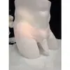 Roupa Íntima Masculina de Seda Gelada Tamanho Grande Peça Única Bolsa Baixa Jj Conjunto Cuecas Sexy Cobrindo Ovos Calças Justas