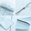 Ropa con Protección Solar Nueva para Hombres y Mujeres Verano Delgada Abrigo Anti-ultravioleta Protector Solar Exterior Top para la Piel