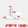 Patas de Mueble Ajustables M6M8, Patas Niveladoras Ajustables, Tornillos de Piso Planos Ajustables, Patas Soportables para Ajuste