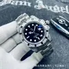 Reloj Mecánico Automático Completo Greenwich Rolex con Bisel Incrustado de Diamantes, Reloj de Lujo Clásico de Alta Calidad para Hombre