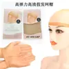 Malla para peluca malla invisible para el cabello gorro para el cabello de doble punta alta elasticidad no aprieta la cabeza universal para cabello largo y corto cubierta de red fijador presión gorro para el cabello
