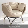 Cesta Colgante para Columpio de Exterior Silla Colgante Balcón Interior Ocio Asiento de Ratán Terraza Silla de Ratán Individual Interior Silla Mecedora Nórdica