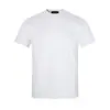 Camiseta Masculina Lisa de Manga Curta Solta, Estilo de Rua Versátil Casual de Verão com Gola Redonda e Caimento Regular nos Ombros, Blusa Tendência de Meia-Manga