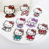 6.1 Día del Niño Calcomanías de Dibujos Animados Serie Meile Kt Cat Calcomanías Lindas Hechas a Mano DIY Materiales Florales Decorativos
