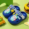 Nuevas pantuflas cerradas luminosas Coolomi para niñas, zuecos de verano para niños, sandalias suaves antideslizantes para bebés que se iluminan