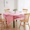 Toalha de Mesa Descartável Atacado Plástico Vermelho Filme PE Casamento Banquete 10 Folhas/Pacote