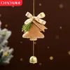 2026 Novas Decorações de Natal Guirlanda de Sino de Natal Pingente Decorações de Árvore de Natal Cenário Atmosférico Pendentes