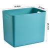 Caja de Almacenamiento de Plástico con Tapa Caja para Guardar Ropa Interior Calcetines en el Armario Contenedor para Guardar Bloques de Construcción de Juguete Cesta para Guardar Bocadillos Libros Ilustrados