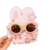 Gafas de sol nuevas estilo Ins con juego de cadena para gafas gafas de sol de estilo infantil a la moda juego de cadena para gafas protección UV