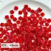 Teñido Perlado Rosa Flor Suave Camelia Cuentas Dispersas Hecho a Mano DIY Material de Cuentas Pulsera Collar Accesorios