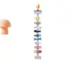 Cinturón de Almacenamiento Multifuncional para Accesorios del Cabello con Montaje en Pared para Pinzas de Cabello, Pasadores, Herramienta Organizadora, Herramienta de Almacenamiento para Accesorios del Cabello de Bebés y Niños