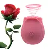 Masajeador Vibrador en Forma de Rosa Transfronterizo para Mujeres, Vibrador Multifrecuencia, Productos Sexuales para Adultos, Venta al por Mayor de Fábrica Av