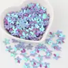 Lentejuelas de Flor 10mm Flor de Cinco Pétalos Flor Cóncava Lentejuelas Tridimensionales Materiales para Coser a Mano DIY Accesorios para Ropa Accesorios para Joyería
