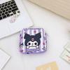 Bolsa Pequeña de Almacenamiento de Corazón de Chica Anime, Monedero Portátil y Conveniente para Audífonos y Monedas, Lindo Llavero para Niños al Salir