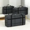 Bolsa de mano transfronteriza para mudanzas, viajes, dormitorio, bolsa de almacenamiento para armario, plegable, gran capacidad, para ropa, edredones de algodón