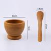 Recogedor de Ajo de Resina Olla Engrosada Olla para Machacar Olla Gadget de Cocina Mortero y Maja de Resina