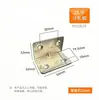 Código de ángulo de 90 grados, ángulo recto de acero inoxidable, soporte de hierro en forma de L, conector de refuerzo de muebles de hierro triangular de ángulo recto fijo