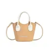 Bolsa para Batom Casual de Alta Qualidade Transfronteiriça Nova Coreana Fosca Retrô Mini Bolsa Balde Nicho Bolsa Transversal Bolsa Feminina