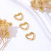 Anel de contas de meio envoltório com furo duplo banhado a ouro 18K verdadeiro, estrelas, cordão de contas, conjunto de pulseiras, anel de contas D54