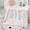 Toalla de baño de gasa de algodón puro para recién nacido, toalla de baño de 6 capas Clase A súper suave absorbente, toalla para niños, soporte para cabello de recién nacido