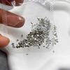 Paquete Mixto de Pedrería de Zirconia para Uñas con Base Plana Mini, Pedrería Blanca Forma Marquise Forma de Diamante Súper Brillante Forma Irregular Pequeña para Decoraciones de Uñas