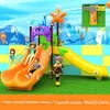 Tobogán multifuncional de plástico para jardín de infantes, restaurante, casa al aire libre, juguete para niños