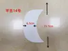 Acessórios para Aba de Chapéu DIY Aba de Sol Aba Bico de Pato Chapéu de Lã Acessórios para Chapéu Espessados de Tricô para Roupas