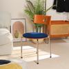 Mesa de Jantar Individual Vintage Estilo Nórdico com Cadeira com Encosto Doméstica Celebridade da Internet Meio Antiga Encosto Moderna Simples Bauhaus Cadeira de Jantar