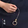 Estrella y Luna Bodhi Retorcido a Mano Semiacabado Pequeño Vajra Bodhi Accesorios Joyería DIY Diseño Personalizado Ornamentación de Moda Versátil de Mano