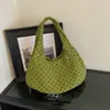 Bolso tote minimalista de estilo coreano con textura de lunares para el hombro para mujer, nuevo modelo 2026, alto valor estético, bolso de mano y bolso de hombro únicos para mujer