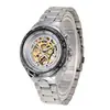Ganador Europeo y Americano Moda Personalizada para Hombre Reloj Mecánico Automático Hueco de Acero Completo Venta al por Mayor