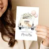 Compra directa transfronteriza de Amazon de tarjetas de mensaje conmemorativas clásicas para bodas, regalos de boda para recién casados, tarjetas de felicitación de bendición