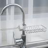 Suporte para Panos Rack de Armazenamento de Cozinha Sem Furos Montado na Parede para Bancada Escorredor de Esponjas Suporte para Panos de Prato Utensílios de Cozinha Pia