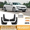 Adecuado para Peugeot 508L 2019-2025 Guardabarros de Coche, Guardabarros Suaves de Exportación Transfronteriza