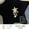 Brincos de Aço Titânio 316L Personalizados Estrela de Cinco Pontas Cheia Zircônia Brincos para Cartilagem da Orelha Piercing com Rosca Externa Furo da Orelha Brinco