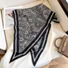 Bufanda Triangular de Nuevo Estilo, Pañuelo de Seda para la Cintura, Corbata de Cuello con Acabado de Lujo, Combinado con una Camisa, Protector de Cuello, Bufanda, Chal, Ropa Exterior para Mujer, Cubierta Fina