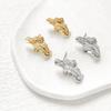 Pendientes barrocos irregulares con baño de cobre de 14k y color oro auténtico que conservan su forma, pendientes colgantes individuales, accesorios para pendientes.