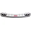 Labio Trasero Universal Protector de Parachoques Trasero de Coche Alerón Trasero Piezas de Modificación de Coche Venta al por Mayor Labio Trasero Kit de Carrocería Hatchback Sedán