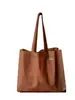 Bolsa de Ropa Casual Bolsa de Compras Eva Negro Café Manchas Logo Personalizado Bolso de Mano Bolso de Hombro Bolsa para Tienda de Ropa