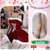 Cosplay de Conejita Sexy de Navidad Cosplay Lencería Sexy para Mujer Set de Vestido Dulce