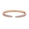 Comercio exterior nuevo brazalete abierto para damas con incrustaciones de circonitas estilo hip-hop europeo y americano nueva joyería de pulsera en stock envío directo
