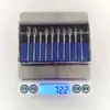 Transfronterizo 10 Piezas Aleación Cabezal de Rectificado Talla en Madera Lima de Rectificado Talla de Raíz Cuchillo de Tallado 3-6 Mm Lima Rotatoria Cabezal de Rectificado de Doble Grano