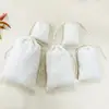 Bolsas de Algodão Puro com Cordão do Fabricante em Estoque para Compra de Amostra a 1 Yuan, Adequadas para Lembrancinhas de Festa de Aniversário e Armazenamento de Presentes