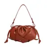 Bolso de Hombro Tejido Nube Estilo Nuevo, Bolso de Viaje de Moda y Versátil para Mujer, Diseño de Nicho, Bolso Cruzado para Mujer, Transfronterizo
